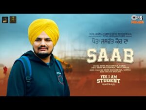Saab Lyrics in Hindi by Sidhu Moose Wala